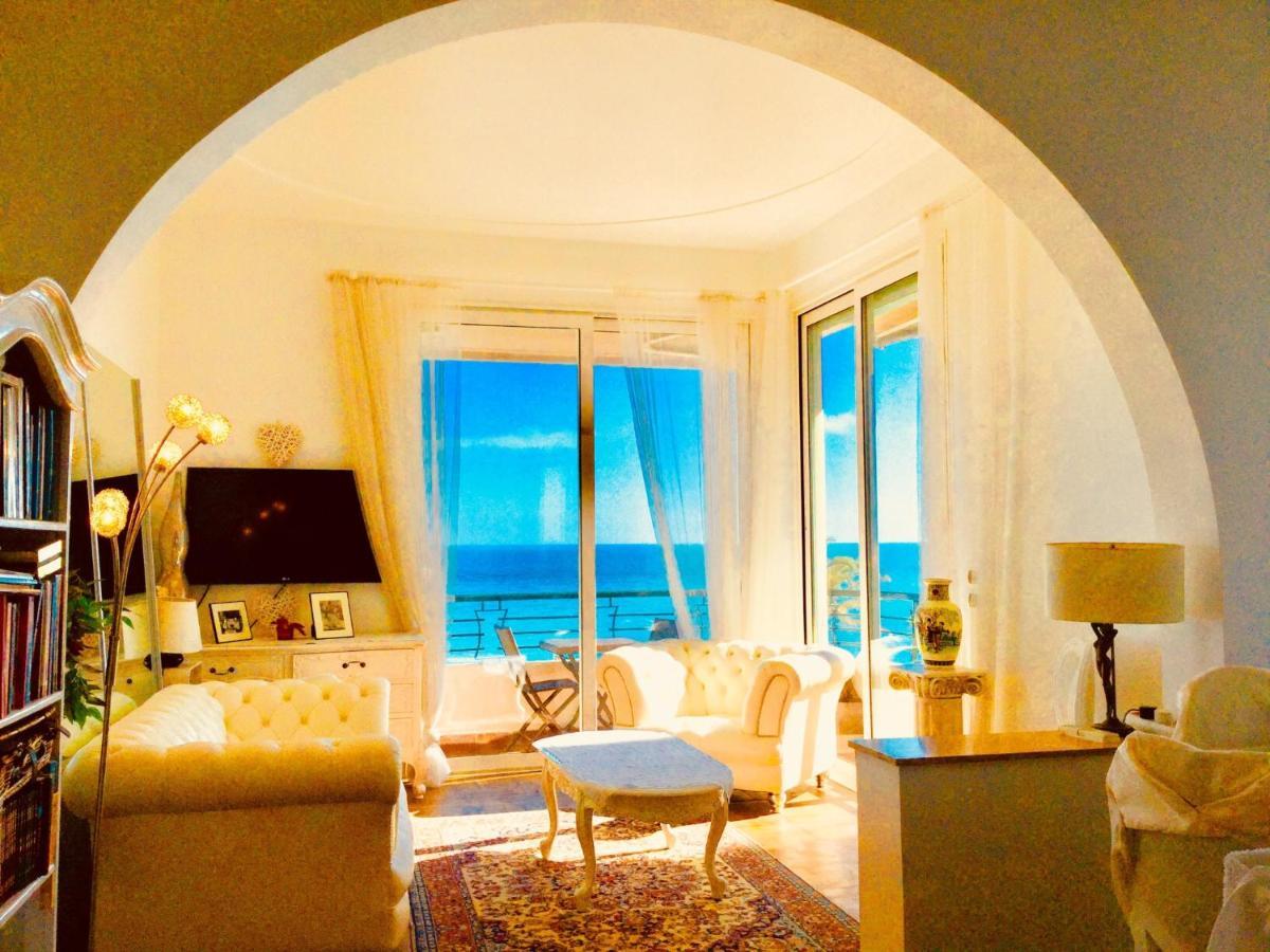 Endless Stunning Mediterranean Sea Views Promenade Des Anglais Nicea Zewnętrze zdjęcie